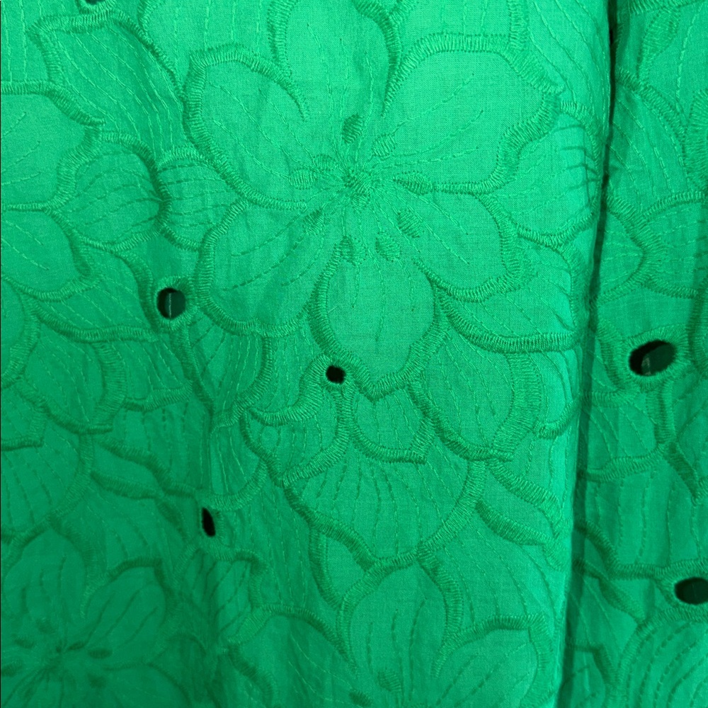 ⭐️NWT Mac Duggal Embroidered Floral Midi Dress⭐️ - Picture 6 of 10
